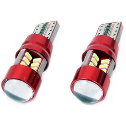 Żarówki W5W T10 Canbus 12/24V 27 SMD LED, 5600K 2szt/kpl