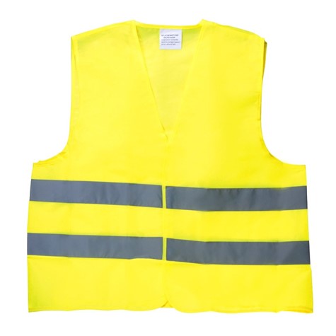 Kamizelka ostrzegawcza z certyfikatem, S/XL Professional - żółta