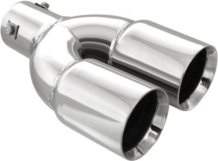 Chromowana końcówka tłumika montaż 36-61mm