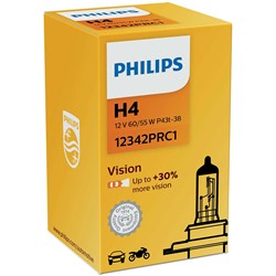 Żarówki Philips Premium Vision H4 12V 60/55W P43t 1szt. blister
