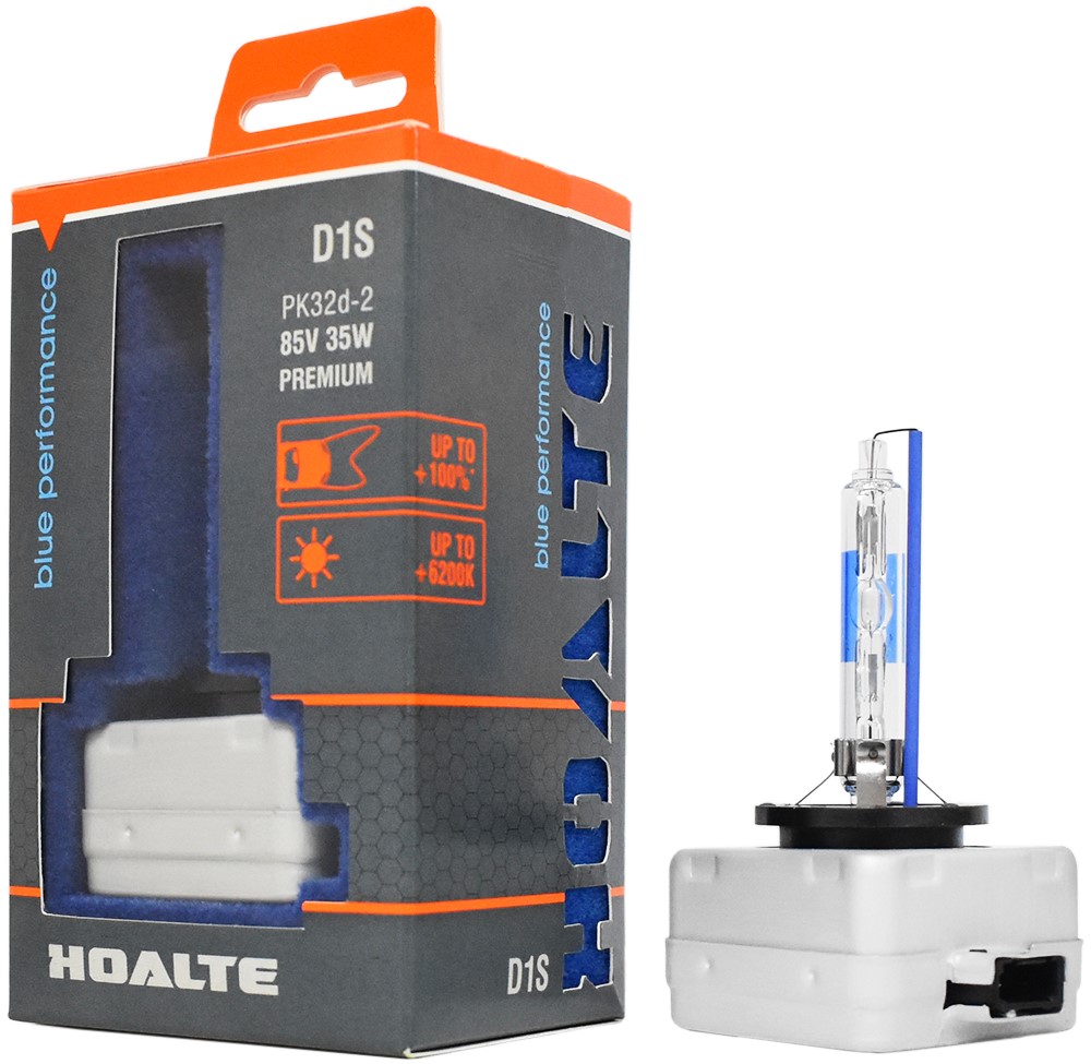 Żarnik / żarówka xenon Hoalte Blue Performance D1S 6200K 35W 85V PK32d-2 1szt