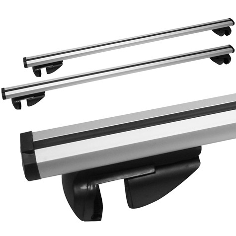 Bagażnik Hoalte - dachowy na relingi, aluminiowy, dł.123 cm