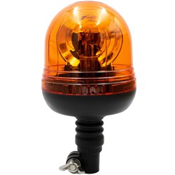 Lampa ostrzegawcza H1 12/24V ślimakowa, elastyczna, pomarańczowa, E8 ECE R10 R65