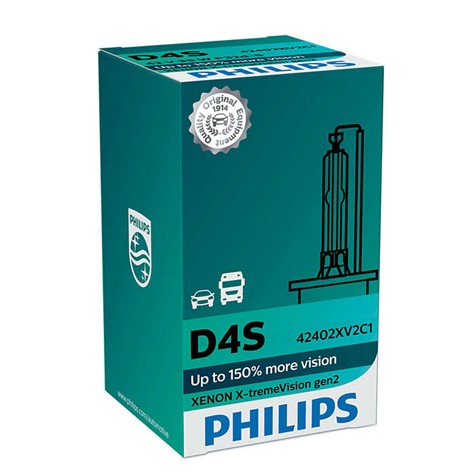 Żarnik / żarówka xenon Philips D4S Xtreme Vision 4800K 35W 42V P32d-5 1szt