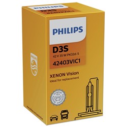 Żarnik / żarówka xenon Philips D3S Vision 4400K 35W 42V PK32d-5 1szt