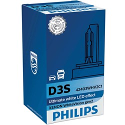 Żarnik / żarówka xenon Philips D3S White Vision 5000K 35W 42V PK32d-5 1szt