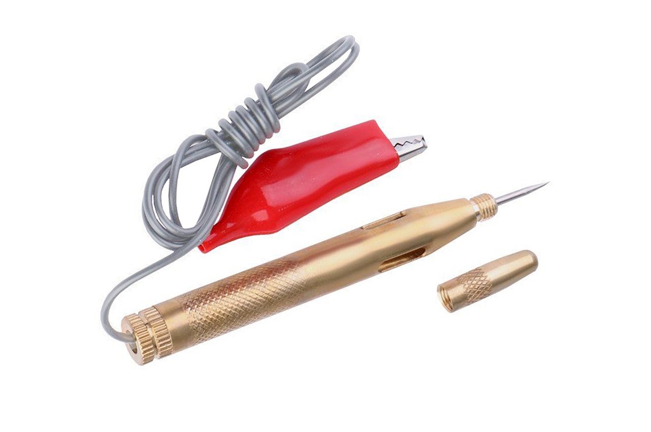 Metalowy tester próbnik napięcia 6-24V