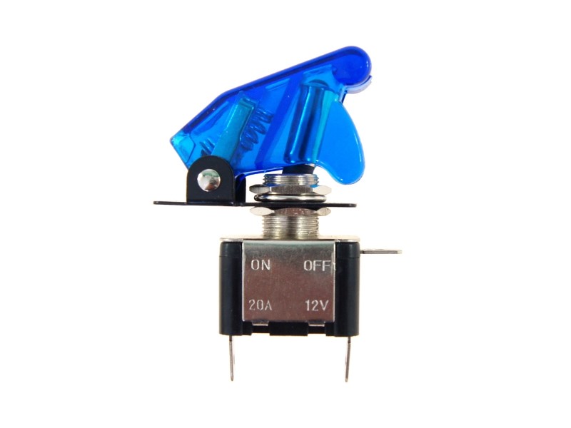 Przełącznik  Top Gun  12V, max 20A, niebieski