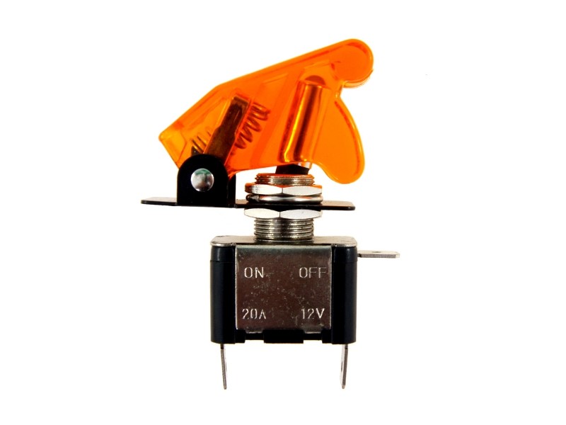 Przełącznik  Top Gun  12V, max 20A, pomarańczowy