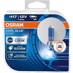 Żarówki Osram Cool Blue Boost 5500K H7 12V 80W PX26d duo box (2szt.)