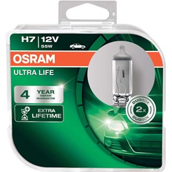 Żarówki Osram Ultra Life H7 12V 55W PX26d duo box (2szt.)