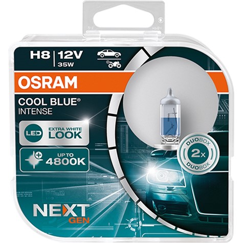 Żarówki H8 Osram Cool Blue Intense Next Gen duo box (2szt.)