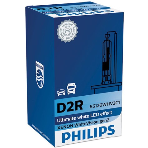 Żarnik / żarówka xenon Philips D2R White Vision 5000K 35W 85V P32d-3 1szt