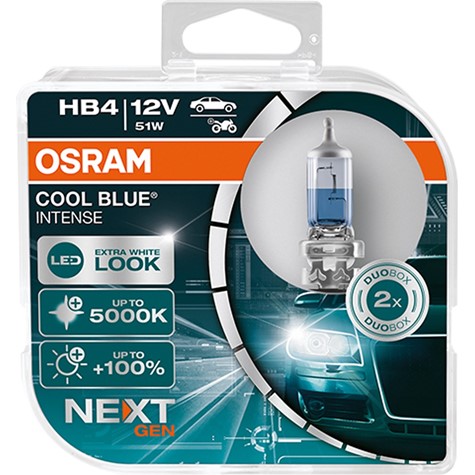 Żarówki HB4 9006 Osram Cool Blue Intense Next Gen duo box (2szt.)